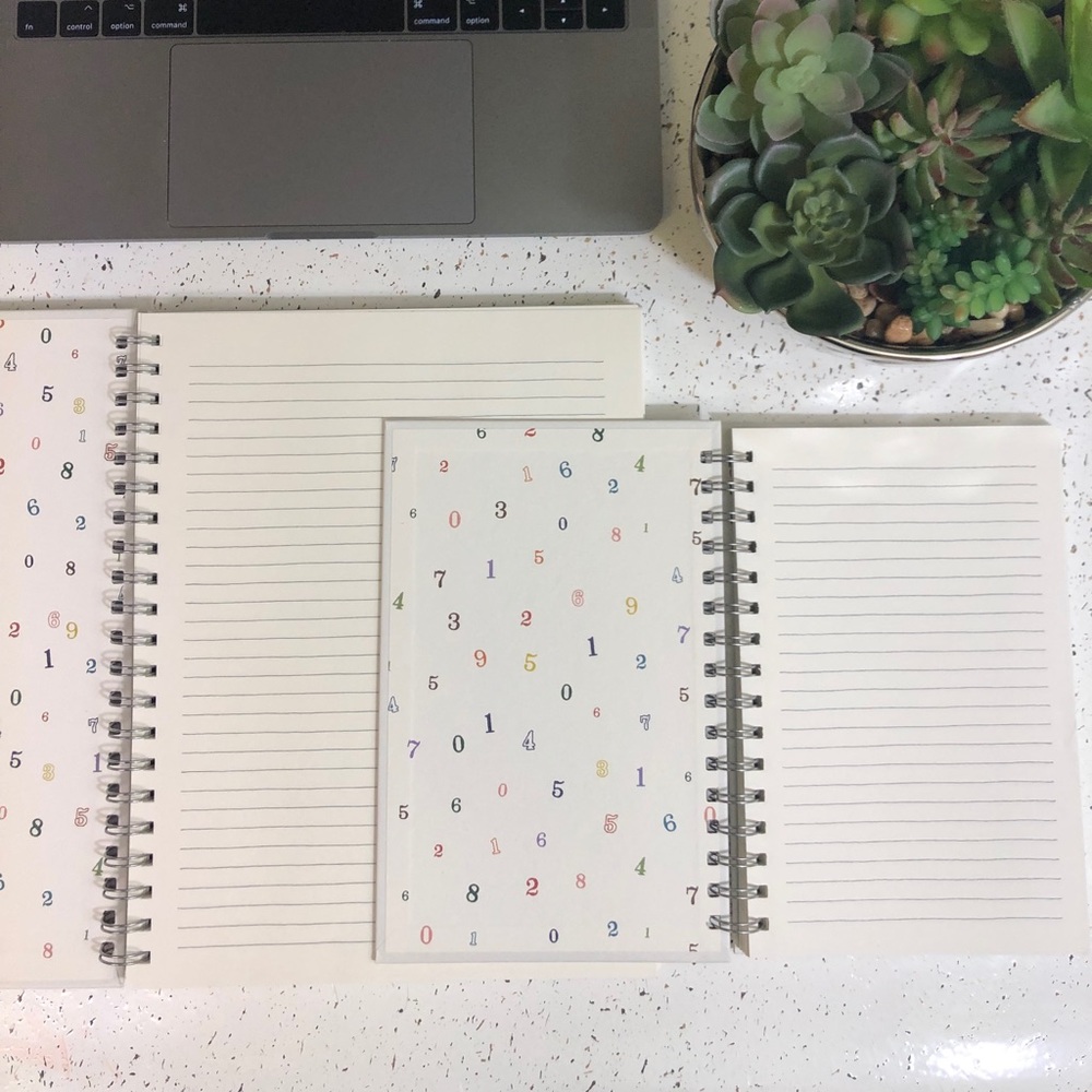 Rae Dunn “My Thoughts” Notebook Duo - Picture 2 of 3